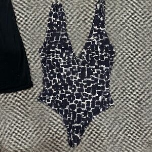 Babaton thong bodysuit.